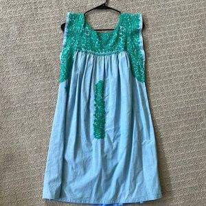 Mi Golondrina Flores Dress